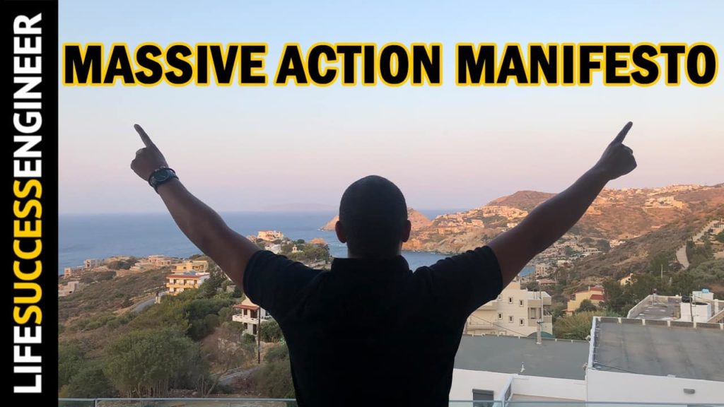 Committed To Massive Action Since 2015: Life Success Engineer Manifesto by Kev Blackburn