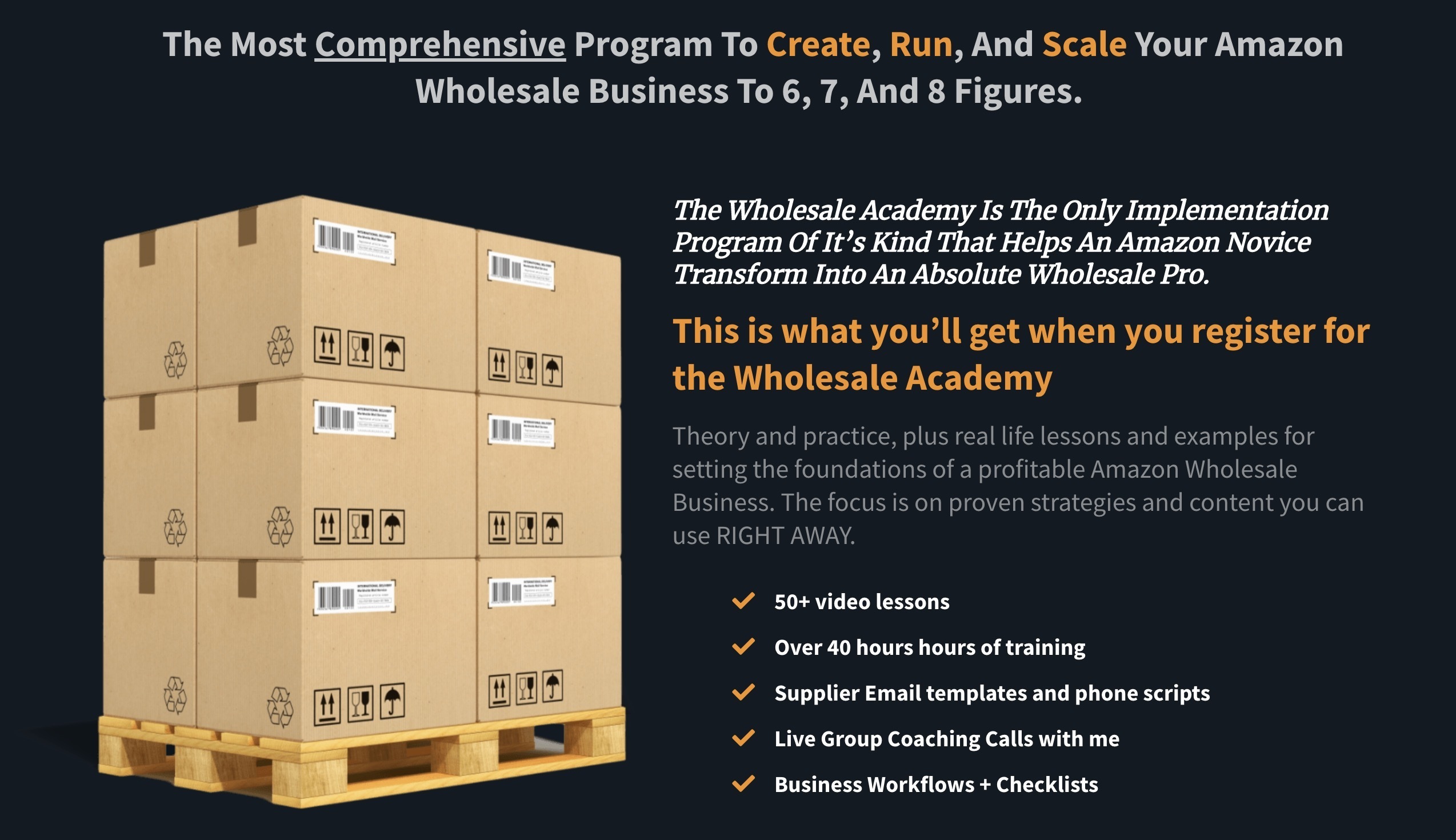 Wholesale Academy Review